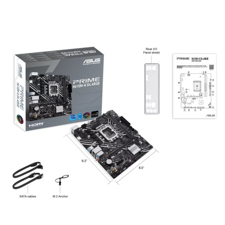 Asus PRIME H610M-K D4 ARGB LGA1700