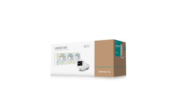 DEEPCOOL LM360, LGA1851/1700/1200/115X/AM5/AM4, White