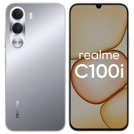 realme C100i 4/128 ГБ серебристый