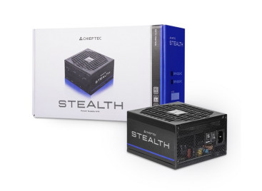 Chieftec Stealth SPX-1200-FC, ATX 3.1, 1200W, 80 PLUS Platinum, PCIe 5.1, Black, SPX-1200-FC