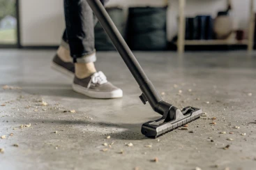 Строительный пылесос Karcher WD 2 Plus V-12/4/18 1000Вт (уборка: сухая/сбор воды) желтый