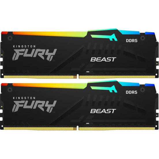 Kingston FURY Beast 64GB (2x32GB) DDR5 6000 KF560C36BBE2AK2-64