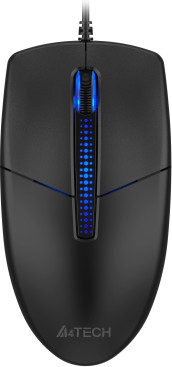 A4Tech N-530S, проводная, 1200dpi, черный