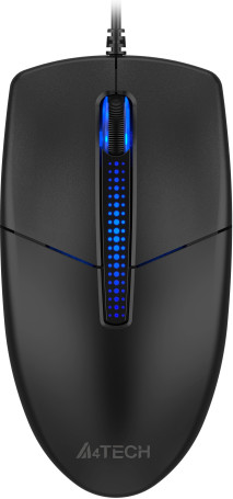 A4Tech N-530S, проводная, 1200dpi, черный