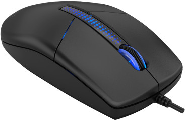 A4Tech N-530S, проводная, 1200dpi, черный