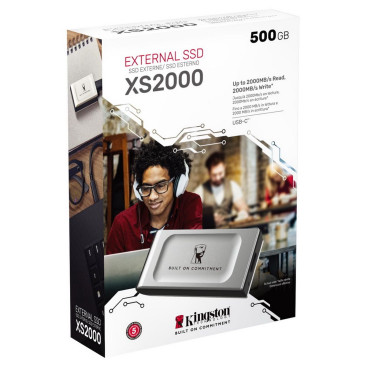 Kingston XS2000 1TB External USB 3.2 Gen2x2 2000/2000 SXS2000/1000GA