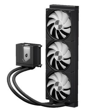 upHere E360KC ARGB, LGA1700/1200/115X/AM5/AM4, Black