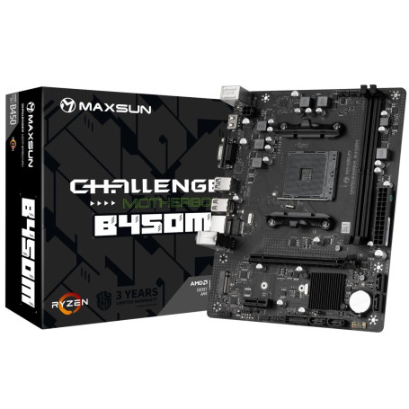 Maxsun MS-Challenger B450M B450, socket AM4