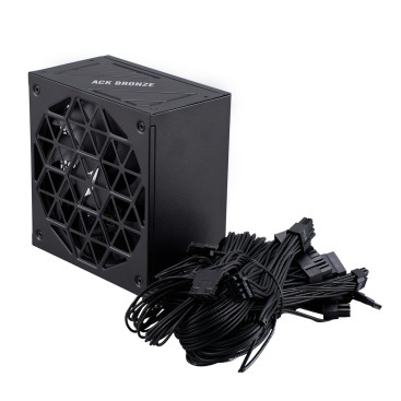 1STPLAYER ACK BRONZE 850W, ATX 3.1, 80 PLUS Bronze, PCIe 5.1, Black, HA-850AA2