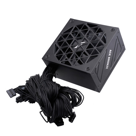1STPLAYER ACK BRONZE 850W, ATX 3.1, 80 PLUS Bronze, PCIe 5.1, Black, HA-850AA2