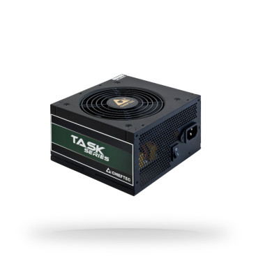 Chieftec Task TPS-400S-Bulk, ATX 2.3, 400W, 80 PLUS Bronze, Black, TPS-400S-Bulk