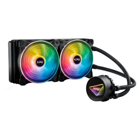 XPG Levante X 240, LGA1851/1700/1200/115X/AM5/AM4, LEVANTEX240-BKCWW, черный
