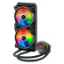 XPG Levante X 240, LGA1851/1700/1200/115X/AM5/AM4, LEVANTEX240-BKCWW, черный