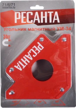 Угольник магн. Ресанта УМ-34 (71/6/71)