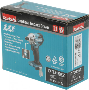 Шуруповерт Makita DTD156Z аккум. патрон:шестигр.1/4"