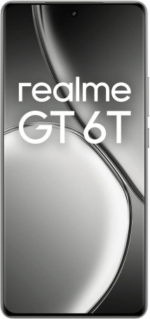 realme GT 6T 8/256 ГБ зеркальный серебряный