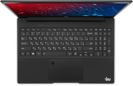 Ноутбук IRU Оникс 15U Core i5 1135G7 8Gb SSD256Gb Intel Iris Xe graphics G7 15.6" IPS FHD (1920x1080) FreeDOS black WiFi BT Cam 8000mAh (1923010)