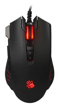 A4Tech Bloody V9M, проводная, 6200dpi, черный