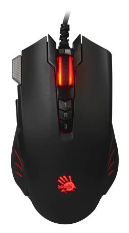 A4Tech Bloody V9M, проводная, 6200dpi, черный