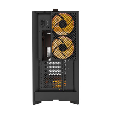 Montech HS02 PRO, ATX, 5x120mm ARGB, Black, HS02 PRO (B)