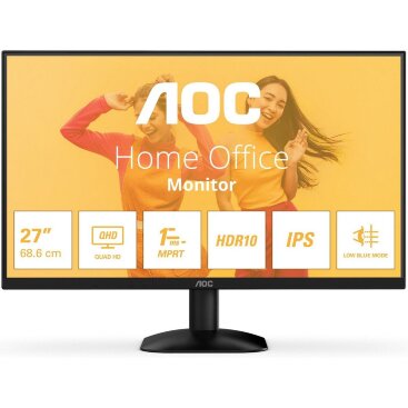 27" AOC QHD Q27B35E, черный