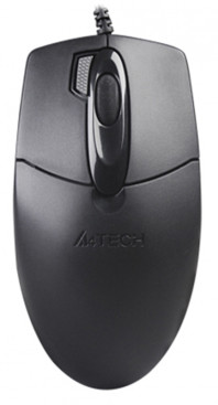 Мышь A4Tech OP-730D черный оптическая 1200dpi USB 4but