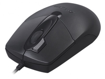 Мышь A4Tech OP-730D черный оптическая 1200dpi USB 4but