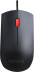 Lenovo Essential, проводная, 1600dpi, черный