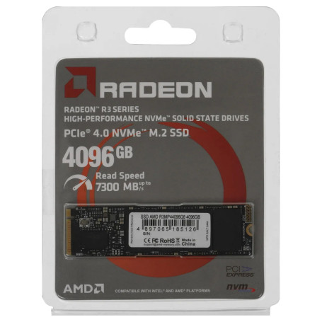 AMD Radeon R3 4TB M.2 2280 R3MP44096G8