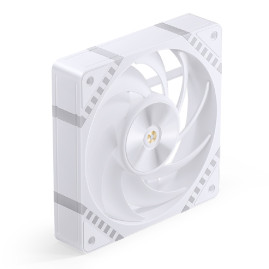 Вентилятор JONSBO HF2-120W 120х120х25мм (60шт/кор, PWM, ARGB LED, 800-2200об/мин, белый) Retail