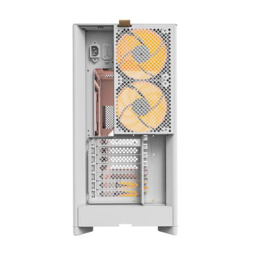 Montech HS02 PRO, ATX, 5x120mm ARGB, White, HS02 PRO (W)