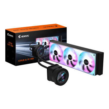 Gigabyte AORUS ELITE 360, LGA1700/1200/115X/AM5/AM4, GP-AORUS ELITE 360, черный