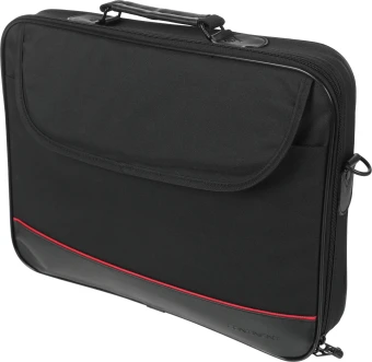 Сумка для ноутбука 15.6" Continent CC-100 BK черный/красный полиэстер