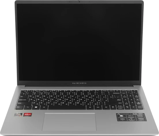 Ноутбук Maibenben M653 Ryzen 3 5400U 8Gb SSD512Gb AMD Radeon Graphics 16" IPS FHD+ (1920x1200) Linux grey WiFi BT Cam 4000mAh (M6531SB0LSRE0)