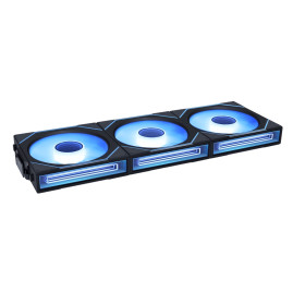 Комплект вентиляторов (3шт.) Lian Li UNI FAN SL-INF WIRELESS 120 / 12SLIN1W3B BLACK / 120x122,1x25мм (PWM, ARGB, 2300 об/мин (Max.), 29,2dBa) / G99.12SLIN1W3B.R0