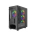 Powercase Mistral Micro EM21, mATX, 4x120mm FRGB, Black, CMMEM21B-L4