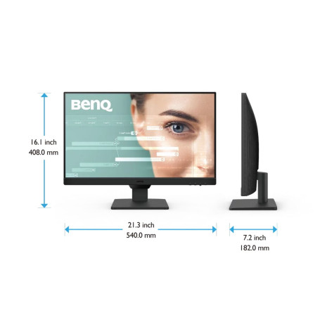 23.8" BenQ FHD GW2490, черный
