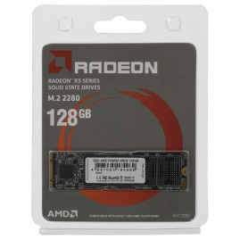 AMD Radeon R3 128GB M.2 2280 SATA 6Gb/s R3MS0128G8