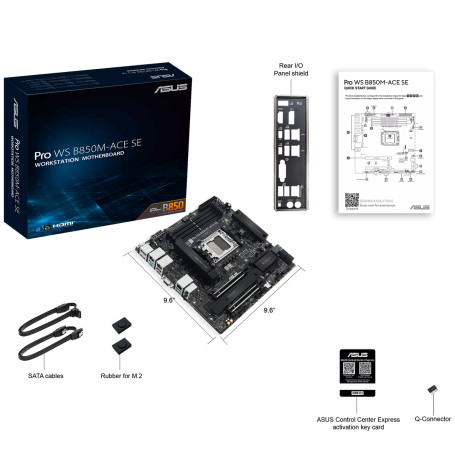 Asus PRO WS B850M-ACE SE socket AM5