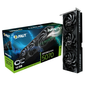 Palit NVIDIA GeForce RTX 5070 INFINITY 3 OC 12GB (NE75070S19K9-GB2050S)