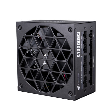 1STPLAYER ACK GOLD 850W, ATX 3.1, 80 PLUS Gold, PCIe 5.1, Black, HA-850BA2-BK