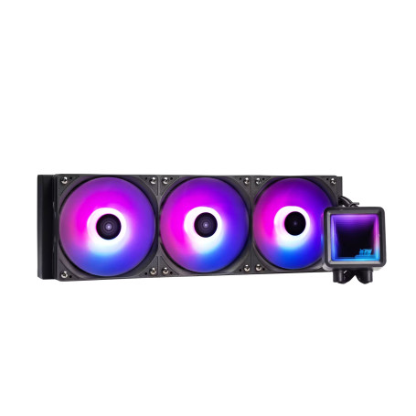 XPG TRITONII360SE-BLACKCOLOR BOXWORLDWIDE, LGA1851/1700/1200/115X/AM5/AM4, TRITONII360SE-BKCWW, черный