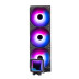 XPG TRITONII360SE-BLACKCOLOR BOXWORLDWIDE, LGA1851/1700/1200/115X/AM5/AM4, TRITONII360SE-BKCWW, черный