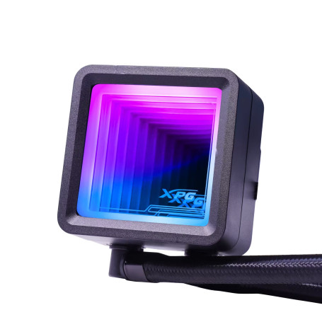 XPG TRITONII360SE-BLACKCOLOR BOXWORLDWIDE, LGA1851/1700/1200/115X/AM5/AM4, TRITONII360SE-BKCWW, черный