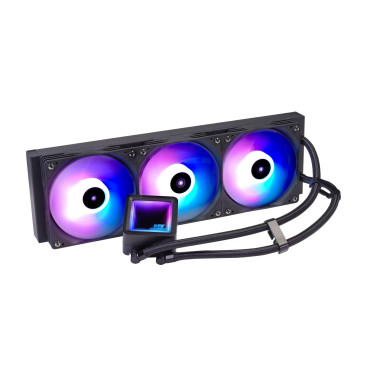 XPG TRITONII360SE-BLACKCOLOR BOXWORLDWIDE, LGA1851/1700/1200/115X/AM5/AM4, TRITONII360SE-BKCWW, черный