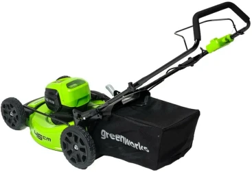 Газонокосилка роторная Greenworks GD40LM46HP (2514407)