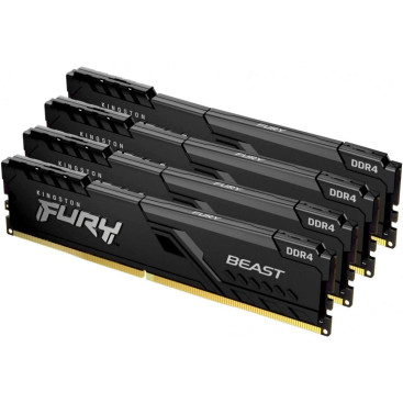 Kingston FURY Beast 128GB (4x32GB) DDR4 3200 KF432C16BBK4/128