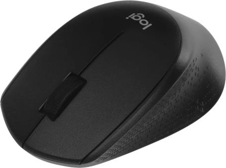 Logitech M330 Silent Plus, беспроводная, 1000dpi, черный