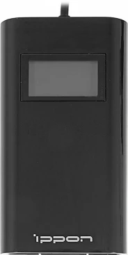 Блок питания Ippon D90U автоматический 90W 15V-19.5V 11-коннект. 4.5A 2.1A от бытовой электросети LСD индикатор