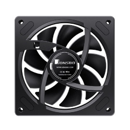 Вентилятор JONSBO ZA-120BR 120х120х28мм REVERSE (60шт/кор, PWM, ARGB LED, 700-2400об/мин, черный) Retail